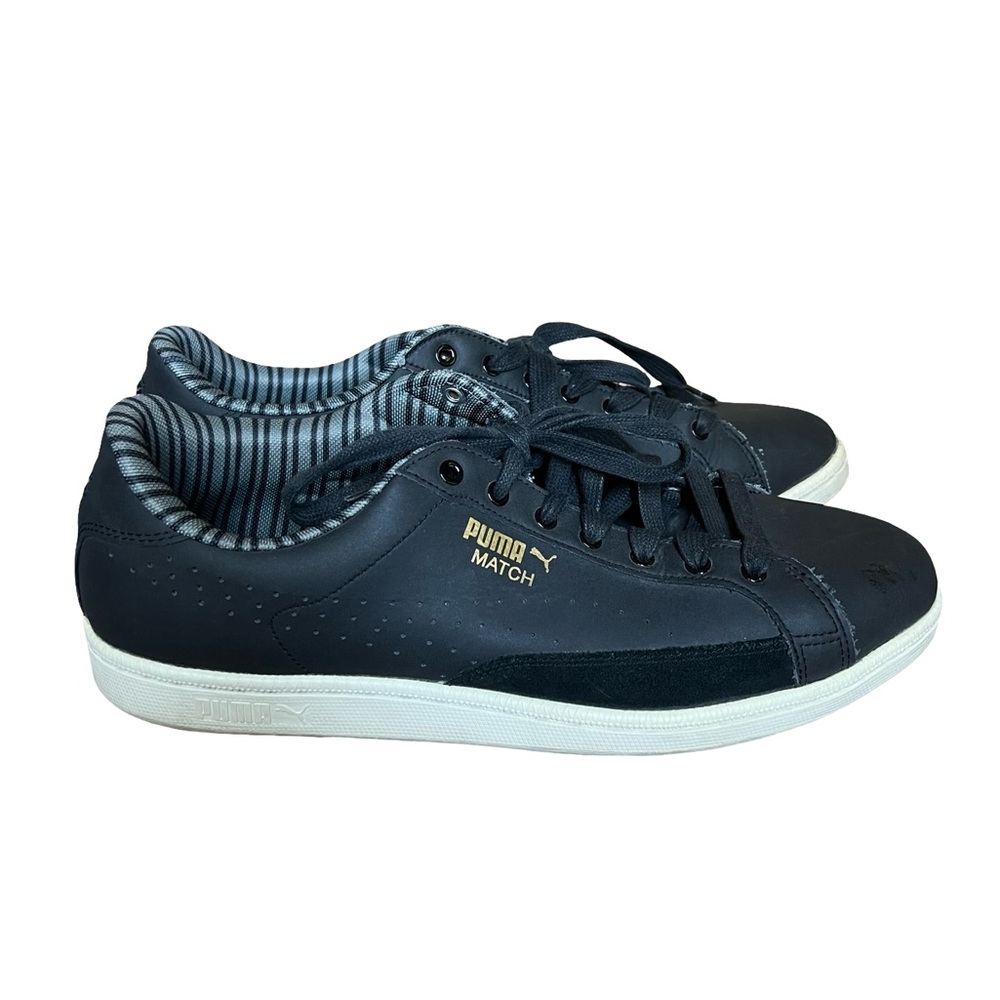 Puma Match Sneakers Men's Black and White Men’s 13